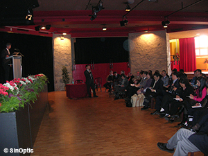 Une large délégation de l'Association du peuple chinois pour l'amitié avec l'étranger en visite à Lausanne
