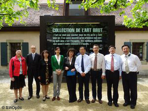 Une délégation de la ville de Qingdao en visite à Lausanne