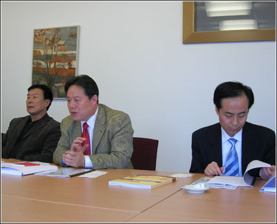 Rencontre avec une délégation de la Municipalité de Xi'an