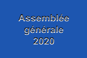 Assemblée générale 2020 et conférence<br>À vos agendas! Assemblée générale 2020 et conférence<br>À vos agendas!