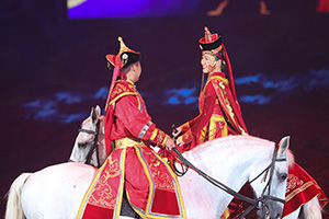 21 août 2025 - Huhehaote - Spectacle équestre Qiangumasong