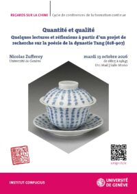 13.09.2026 - Conférence de M. Nicoalas ZUFFEREY
